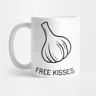 Free kisses - garlic Mug